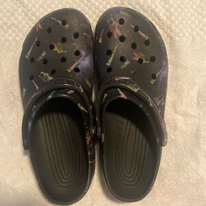 Astronaut crocs size 11 worn